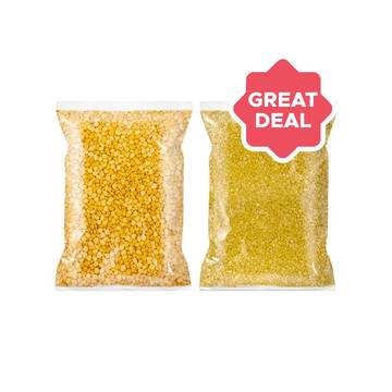 Basic Arhar Dal + Moong Dal (Dhuli) Combo